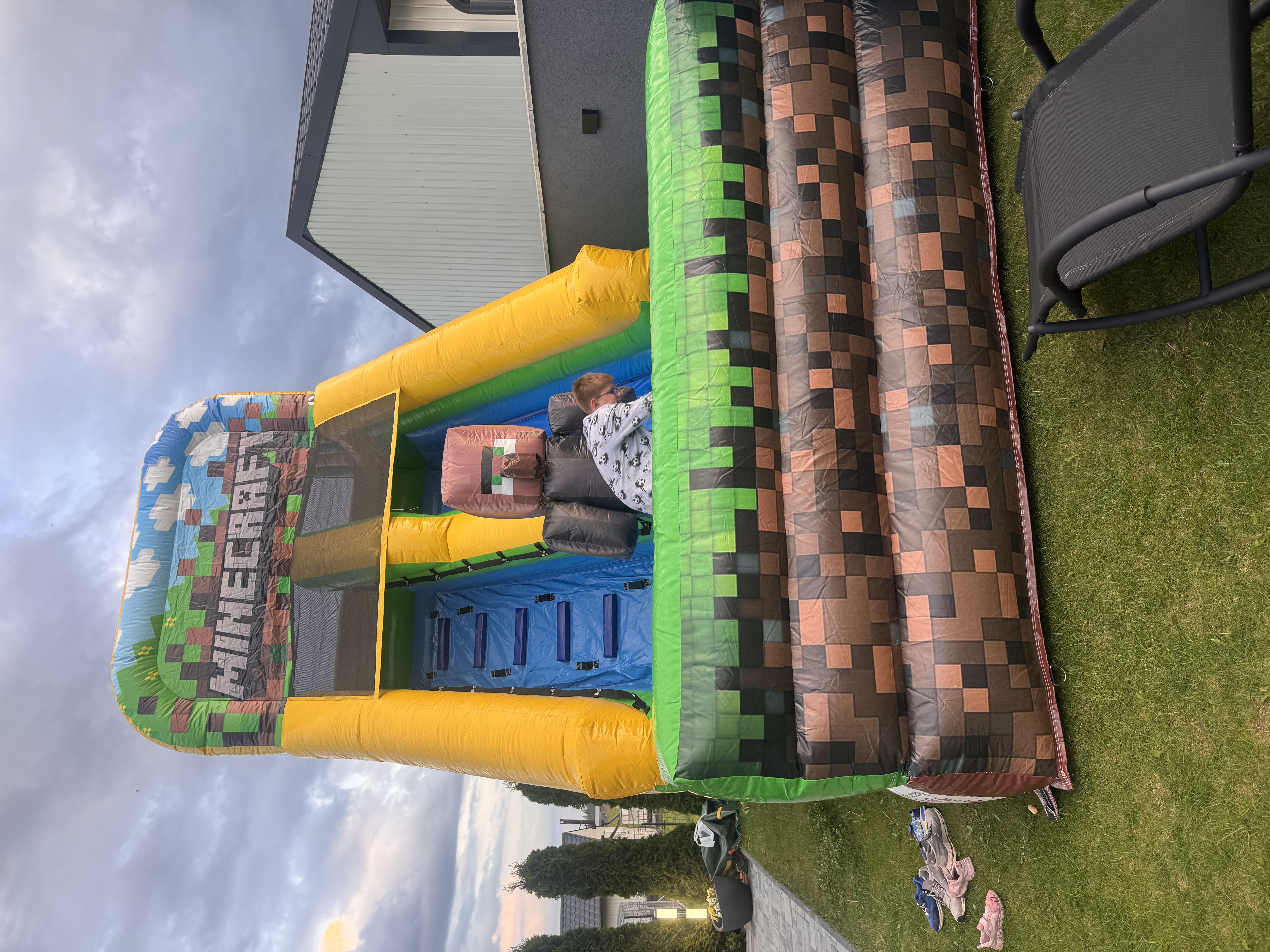 Skákací hrad Minecraft